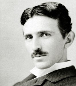 Nikola Tesla portréja, 1890